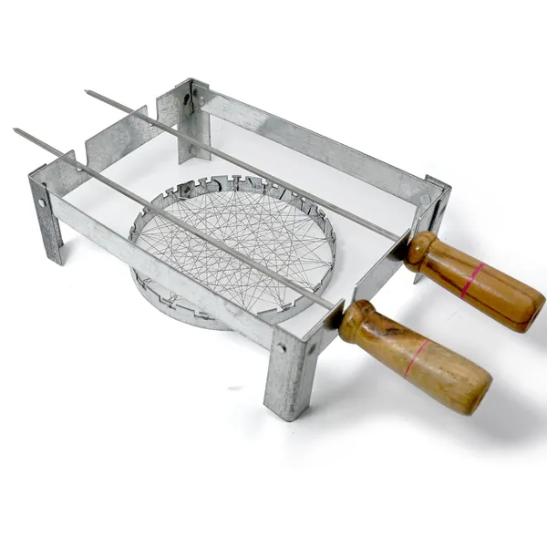 Small_Barbeque_Grill_Stand_Tandoor_With_2_Skewers_&_1_Jali_|_Free_Standing