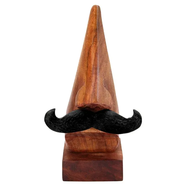 Wooden_Brown_Handcrafted_Nose_Shaped_Goggle_Spectacle/Specs_Holder