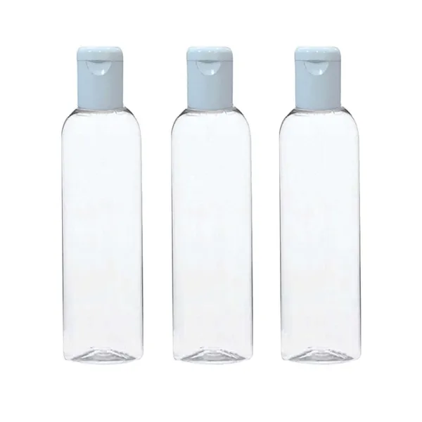 100Ml_Empty_Clear_Plastic_Bottles_With_Flip_Cap_|_Travel_Empty_Bottle_Set_For_Toiletries,_Hair_Oils,_Shampoo,_Conditioner_(Set_Of_5)
