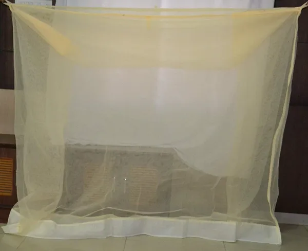 Creation_Double_Bed_6X6.5_feet_Mosquito_Net_Ivory_Color