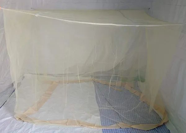 Creation_Double_Bed_6X6.5_feet_Mosquito_Net_Ivory_Color
