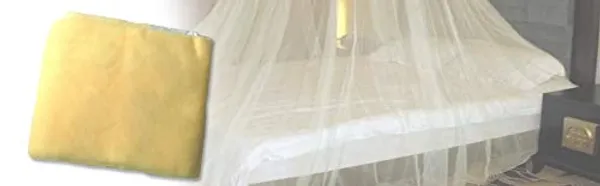 Creation_Double_Bed_6X6.5_feet_Mosquito_Net_Ivory_Color