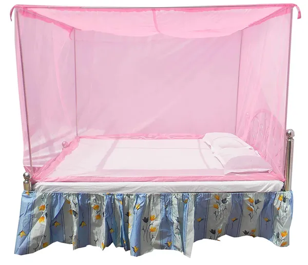 Pink_Transparent_Mosquito_Net_For_Adults