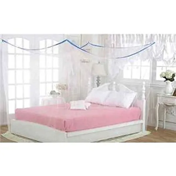 Creation_Double_Bed_Ivory_7X7_feet_Nylon_Mosquito_Net
