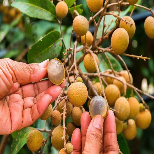 Khaki_Dragon_Eye_Longan_Grafted_Fruit_Plant_(1-2_Feet_Height)