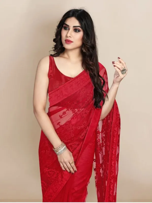 Red_Net_Self_Design_Bollywood_Saree_For_Women