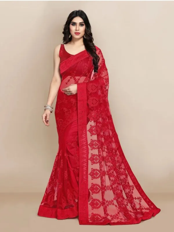 Red_Net_Self_Design_Bollywood_Saree_For_Women