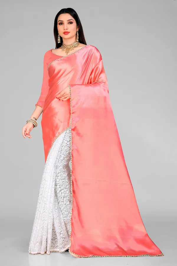 Embellished_Bollywood_Satin_Half_Half_Saree