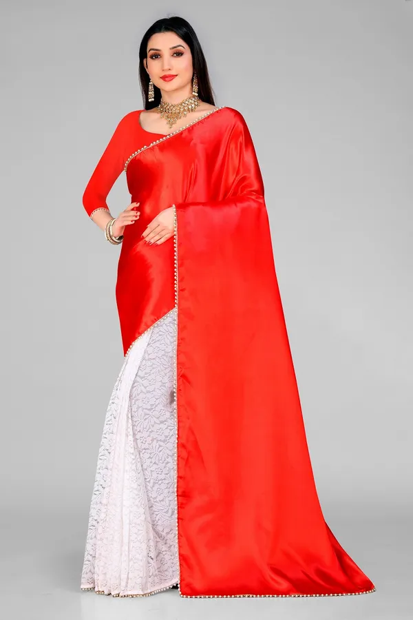 Embellished_Bollywood_Satin_Half_Half_Saree
