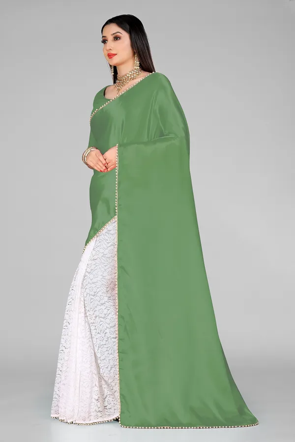 Embellished_Bollywood_Satin_Half_Half_Saree