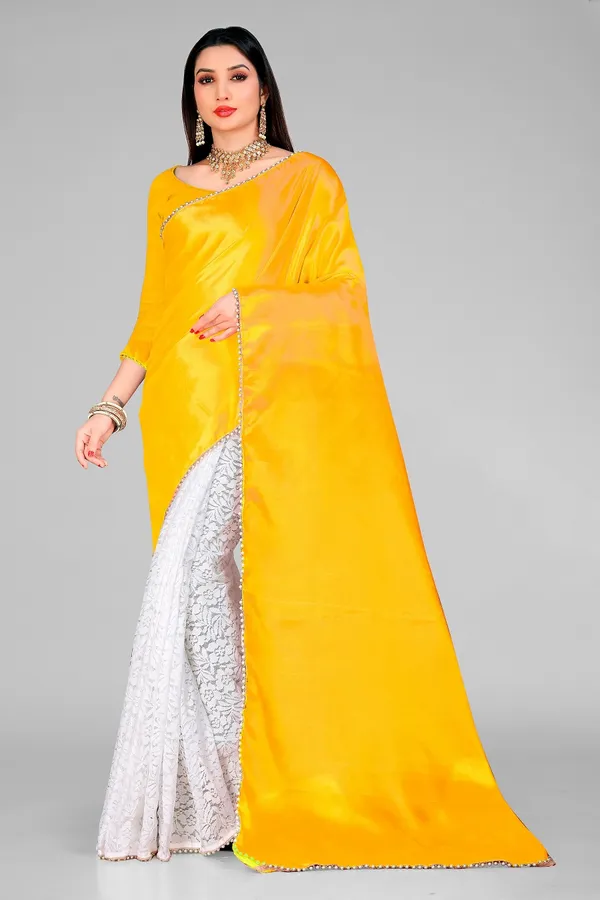 Embellished_Bollywood_Satin_Half_Half_Saree