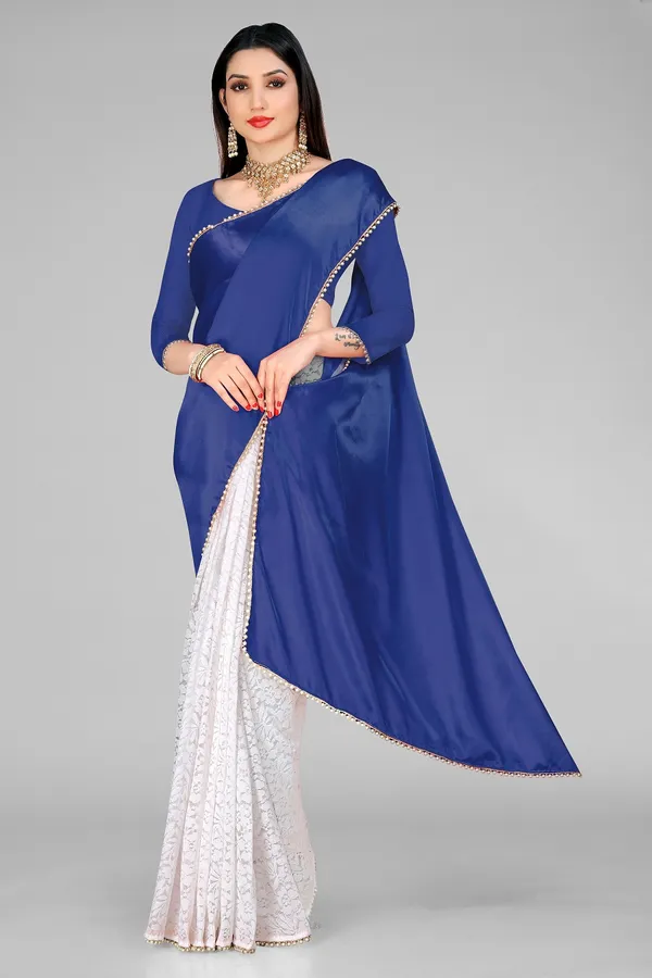 Embellished_Bollywood_Satin_Half_Half_Saree