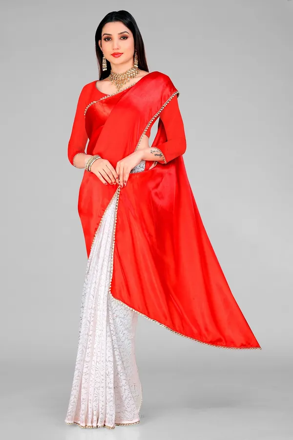 Embellished_Bollywood_Satin_Half_Half_Saree
