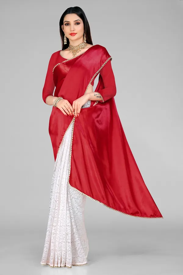 Embellished_Bollywood_Satin_Half_Half_Saree