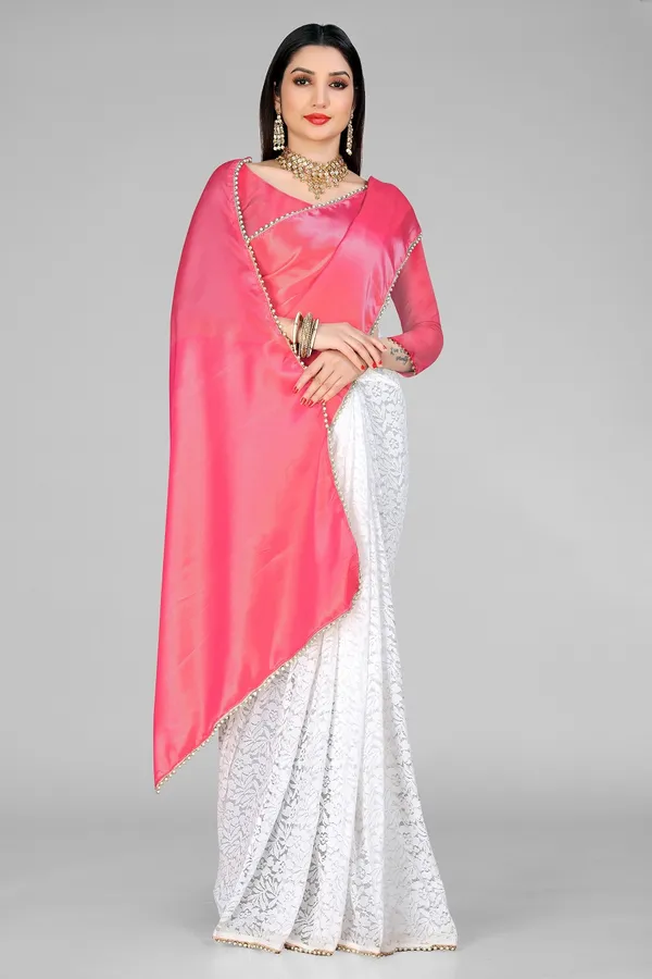 Embellished_Bollywood_Satin_Half_Half_Saree