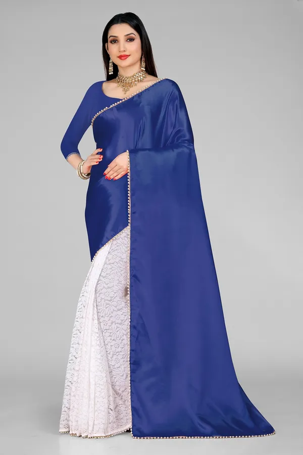 Embellished_Bollywood_Satin_Half_Half_Saree