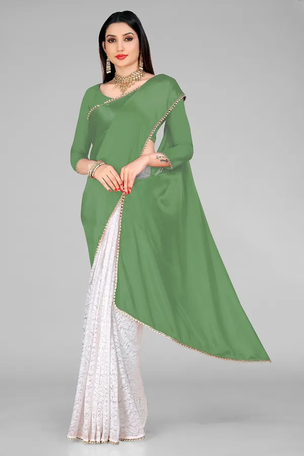 Embellished_Bollywood_Satin_Half_Half_Saree