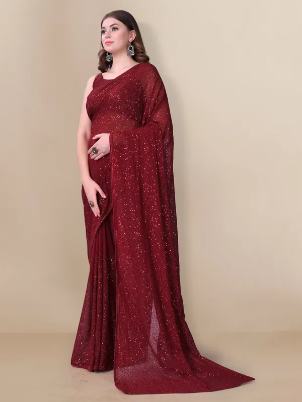 Fancy_Sequnse_Partywear_Saree