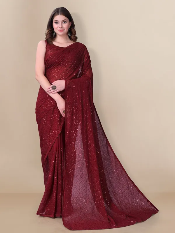 Fancy_Sequnse_Partywear_Saree
