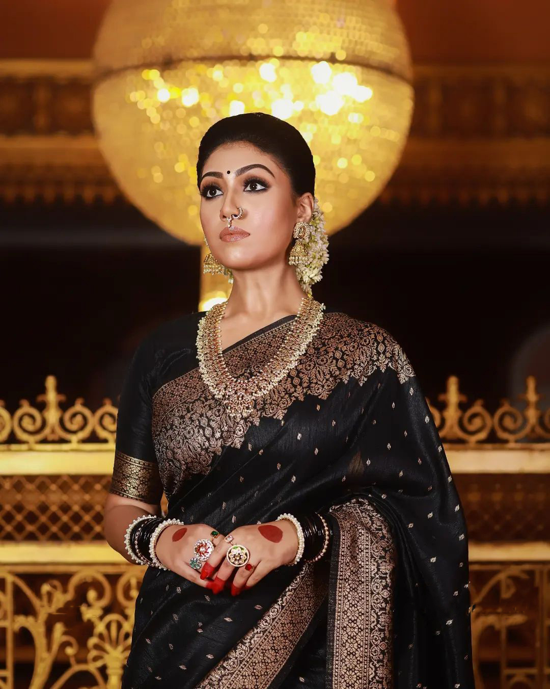 Banarasi_Silk_Saree_With_Lovely_Blouse_Piece_|_Outstanding_Black