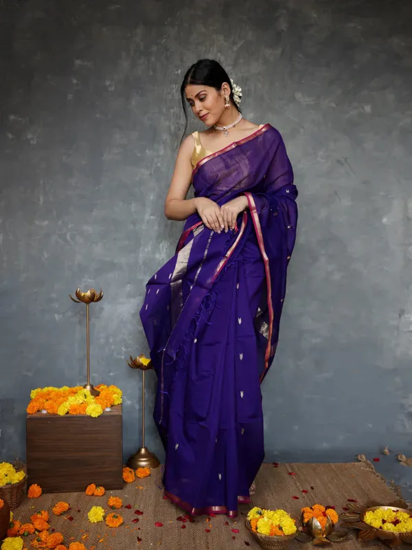 Cotton_Silk_Saree_with_Unstitched_Blouse
