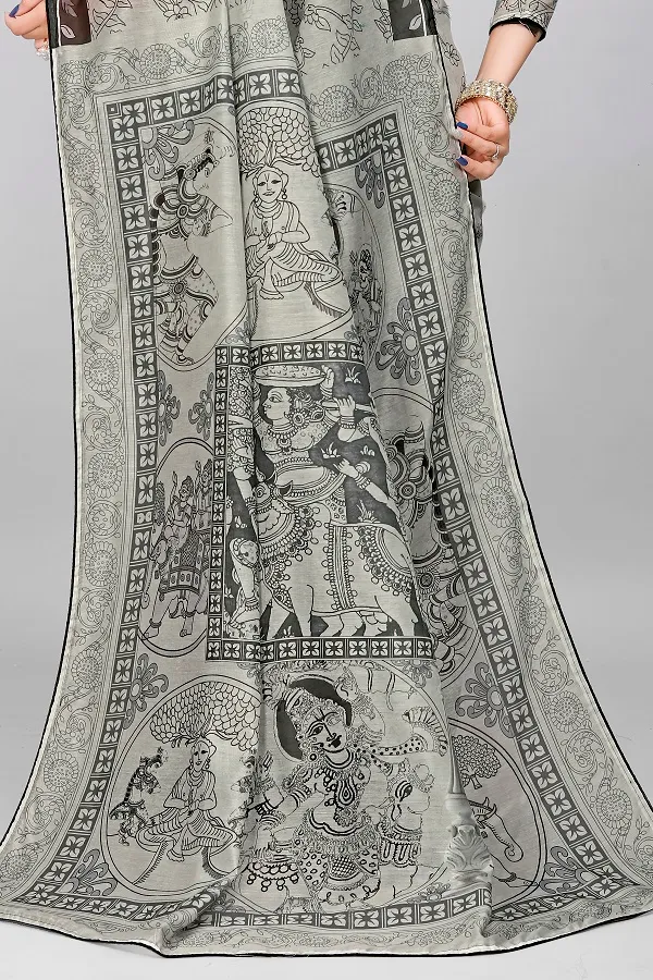 Handloom_Linen_Saree_with_Unstitched_Blouse