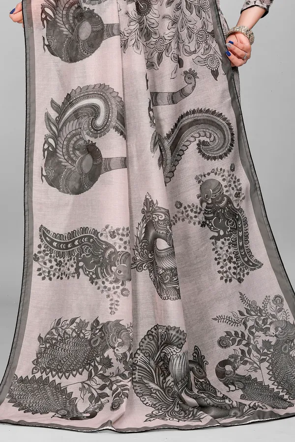 Handloom_Linen_Saree_with_Unstitched_Blouse