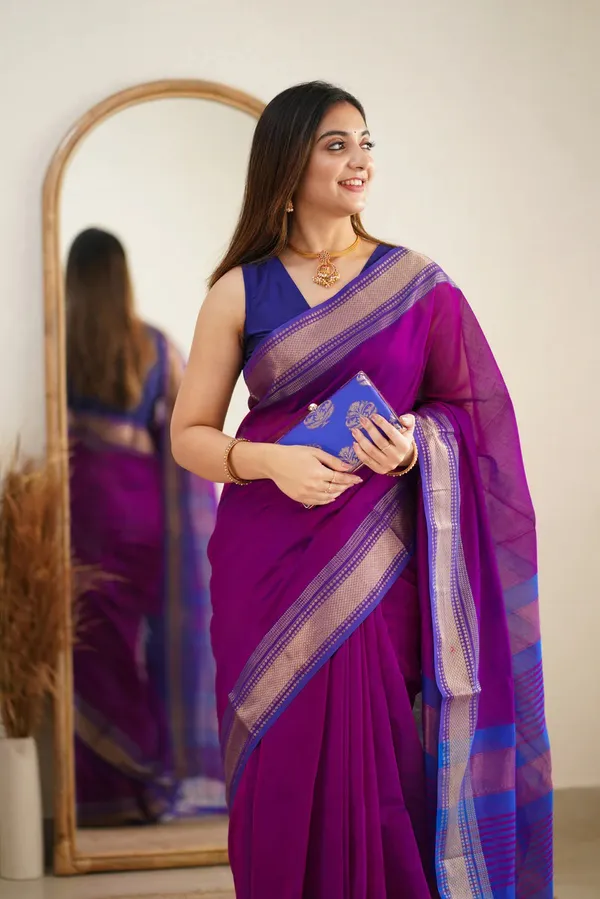 Cotton_Silk_Saree_with_Unstitched_Blouse