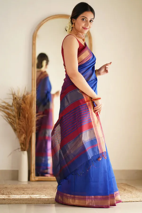 Cotton_Silk_Saree_with_Unstitched_Blouse