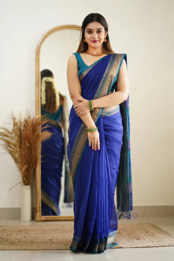 Cotton_Silk_Saree_with_Unstitched_Blouse