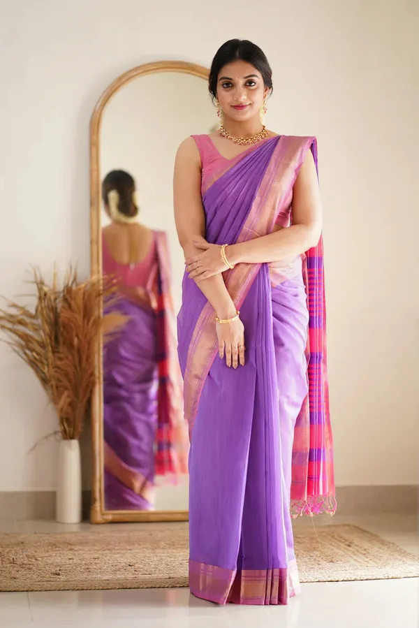 Cotton_Silk_Saree_with_Unstitched_Blouse