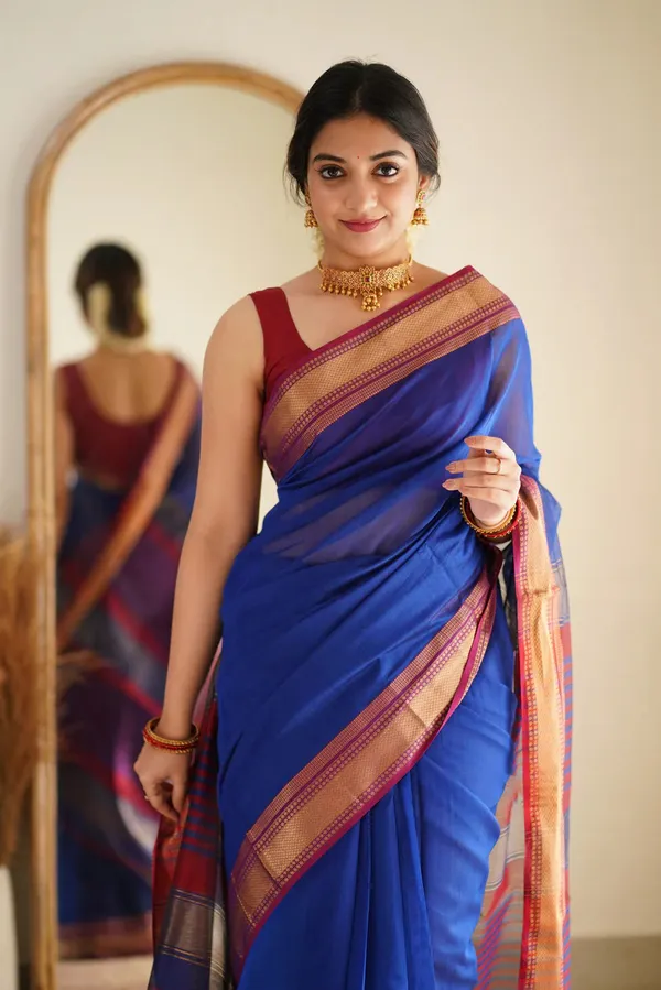 Cotton_Silk_Saree_with_Unstitched_Blouse