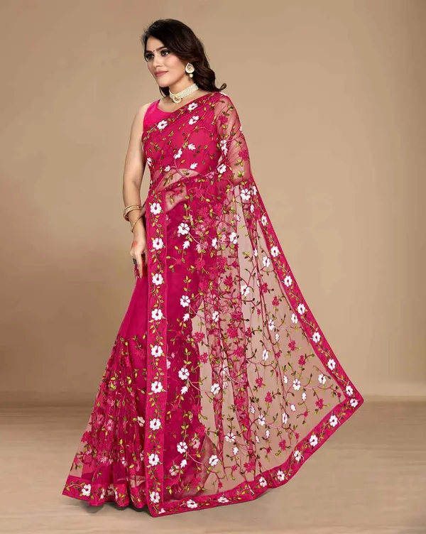 Rani_Net_Applique_Bollywood_Saree_For_Women