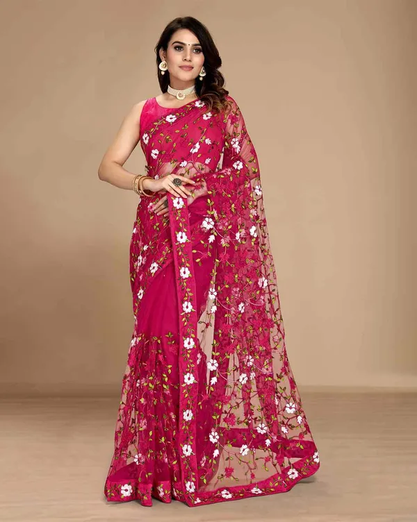 Rani_Net_Applique_Bollywood_Saree_For_Women