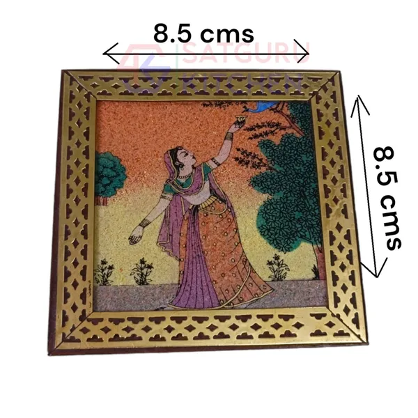 Wooden_Special_Coasters_Set_of_6_+_1_with_Gem_Stone_painting,_8.5_cms_x_8.5cms