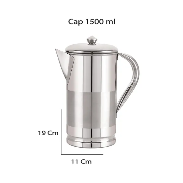 Lemon_Jug_1.5_Litre_Stainless_Steel