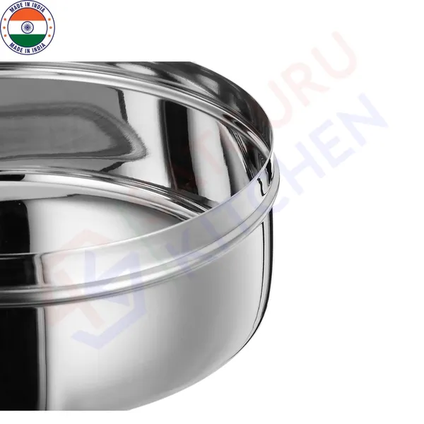 Puri_Dabba_|_Roti_Dabba_|_Chapati_Dabba_|_Flat_Canisters_Set_of_3,_Size_No.10_Dia-16cm;_No.11_Dia-17.5_cm;_No.12_Dia-19.5cm,_Stainless_Steel,_Silver