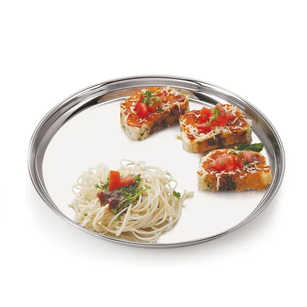 Neelam_Buffet_Plate_|_Thali_Set_of_6,_Dia_-_27.6_cm,_Silver,_Stainless_Steel_22G