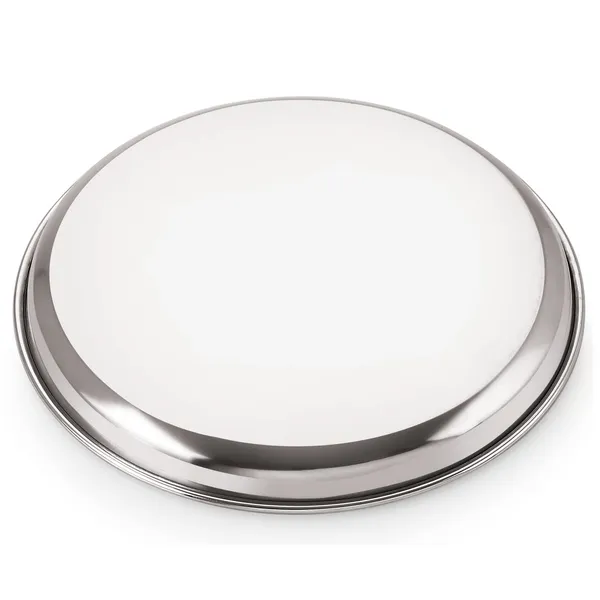 Neelam_N.P._Thali,_Plate,_Stainless_Steel_14_22G_31_cm,_Silver,_Set_of_6
