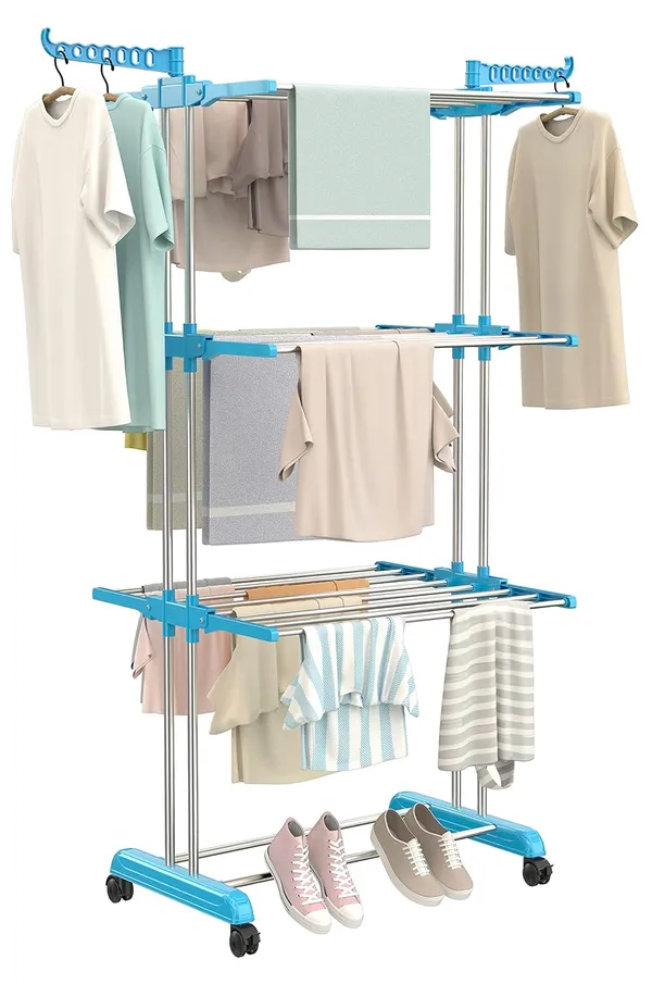 Premium_Heavy_Duty_Stainless_Steel_Foldable_Cloth_Drying_Stand/Clothes_Stand_for_Drying/Cloth_Stand/Clothes_Dryer/Laundry_Racks_for_Drying_for_Indoor/Outdoor/Balcony_(3_Tier)