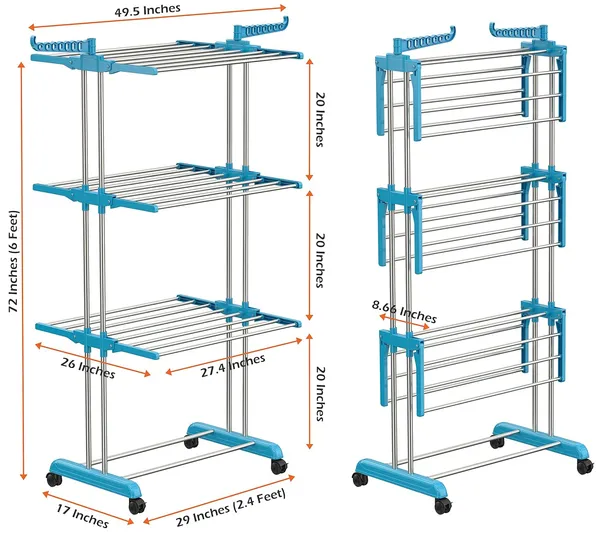 Premium_Heavy_Duty_Stainless_Steel_Foldable_Cloth_Drying_Stand/Clothes_Stand_for_Drying/Cloth_Stand/Clothes_Dryer/Laundry_Racks_for_Drying_for_Indoor/Outdoor/Balcony_(3_Tier)
