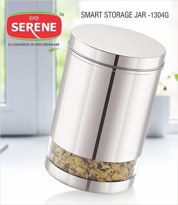 Serene_Transparent_/_See_Through_Container_Jar,_Set_Of_1,_2200_ml,_Glossy_Finish,_Smart_Stainless_Steel
