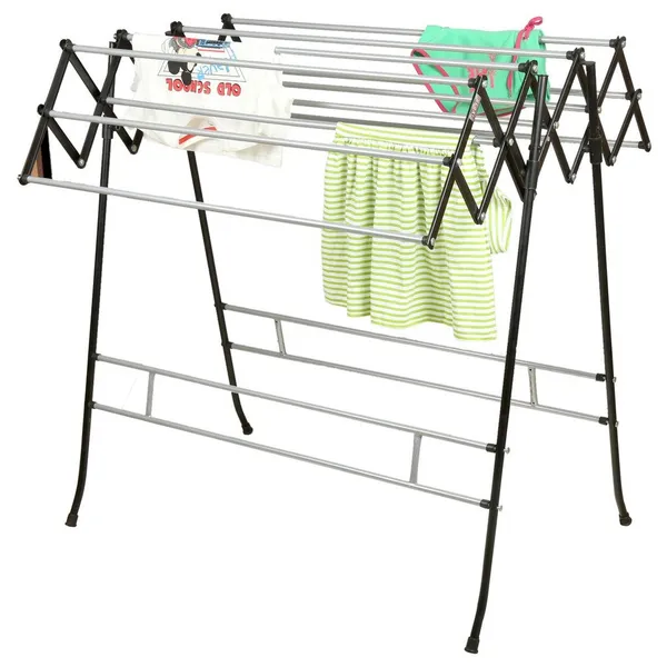 Zig_Zag_Cloth_Drying_Stand_Powder_Coated_|_Heavy_Duty|_Size-Regular