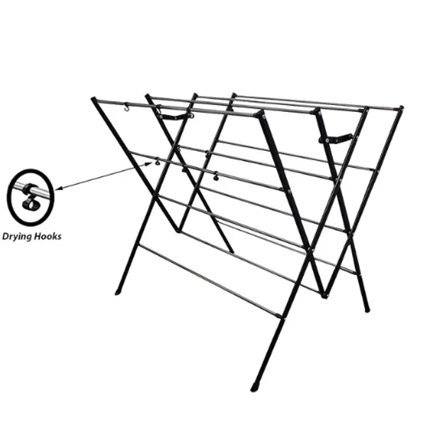 Zig_Zag_Cloth_Drying_Stand_Powder_Coated_Drymaxx_|_Heavy_Duty|_Size-Jumbo