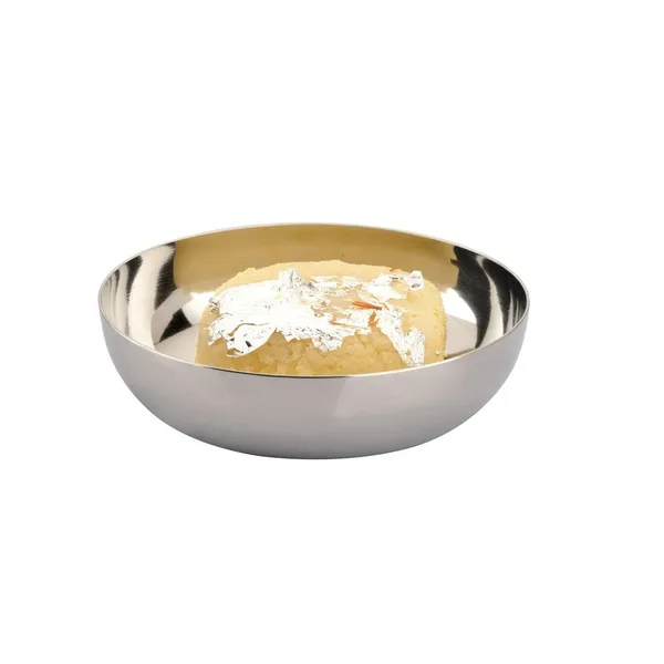 Apple_Plate_/_Halwa_Plate_/_Dessert_Bowl_/_Plate,_Set_of_6,_Stainless_Steel_(Available_in_4_sizes)