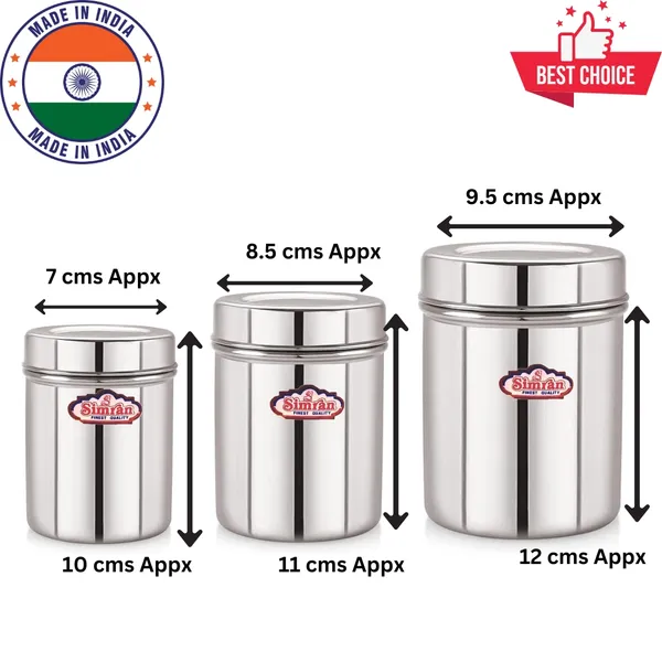 Simran_Stainless_Steel_Deep_Dabba_/_Coffee_Dabba_/__Snacks_Container_Set_of_3