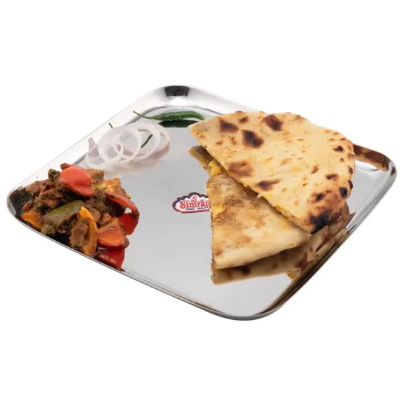 Simran_Stainless_Steel_Square_Dinner_Plates_|_Steel_Plates_for_Lunch_|_Bhojan_Thali_|_High_Grade_Steel_Plates_Set_of_6_|_Mirror_Finish,_BPA_Free_Square_Plates__No.2