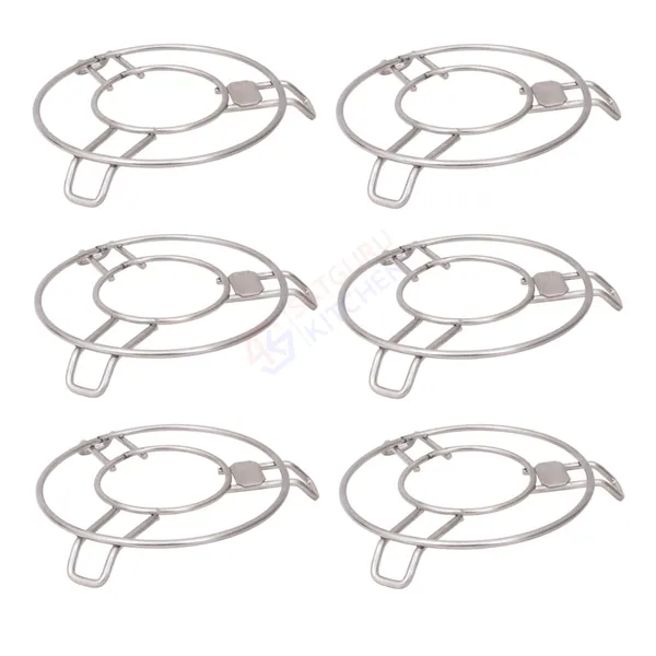 Round_Heavy_Table_Ring_Set_|_Hot_Pot_Stand_|_Hot_Pan/Vessel_Holder_for_Dining/Matka_Table,_Cooker_Steamer_Stand_|_Trivet,_Special,_Set_of_6,_Stainless_Steel