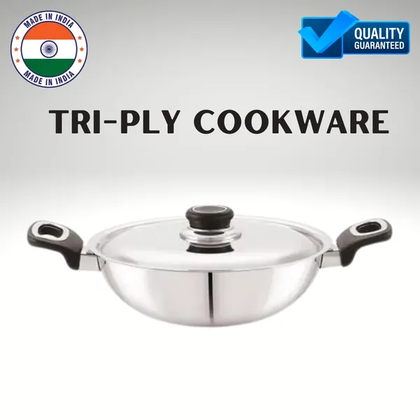 Tri-Ply_Stainless_Steel_Kadai_With_Handle_With_Lid_(Available_in_4_sizes)