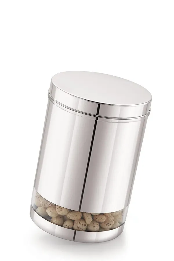 Serene_Transparent_/_See_Through_Container_Jar,_Set_Of_1,_3000_ml,_Glossy_Finish,_Smart_Stainless_Steel